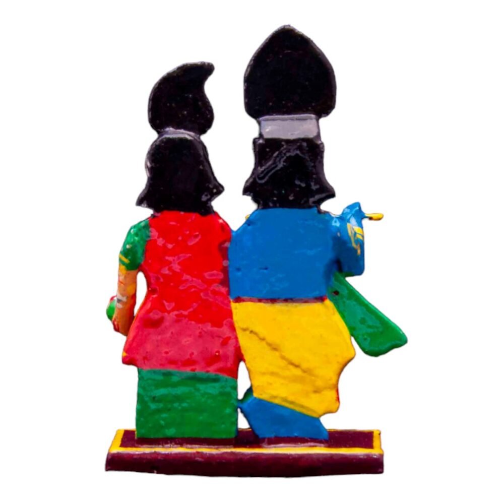 Wooden Radha Krishna 7 Cms - Image 3