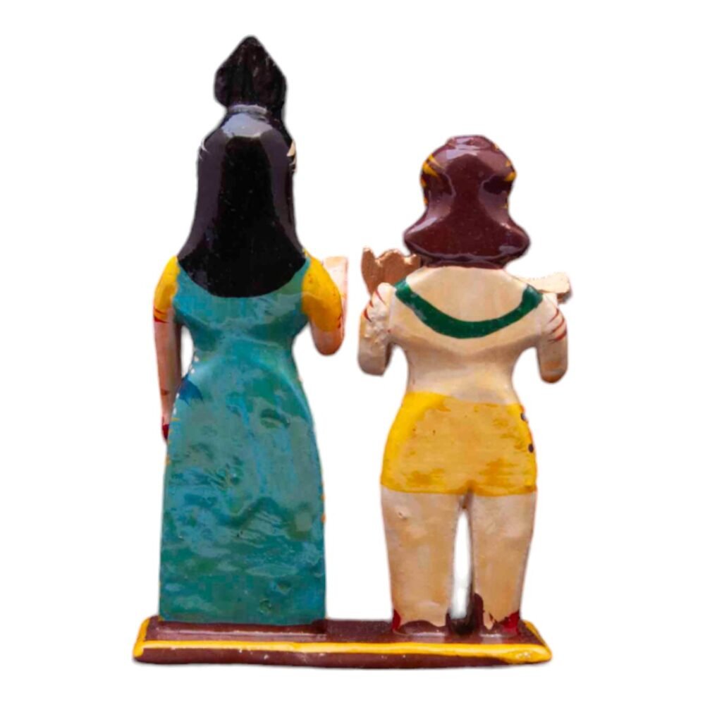 Wooden Shiv Gauri 9 Cms - Image 3