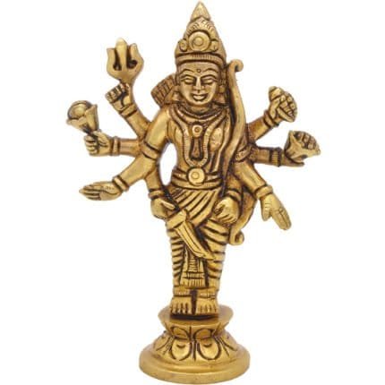 Brass Durga Bhavani Idol 4 in