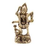 Handcrafted Brass Idol of Goddess Kali for Temple/ Home/ Gifting