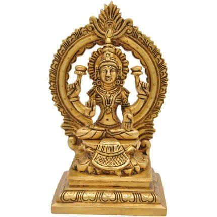 Handcrafted Goddess Lakshmi Idol for Home/ Office/ Temple/ Gifting