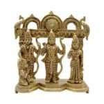 Handcrafted Large Brass Idol of Ram Darbar for Home/ Temple/ Office/ Gifting (Copy)
