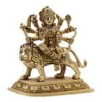 Maa Durga Handcrafted Brass Idol for Home Decor/ Temple/ Gifting