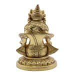 Handcrafted Brass Kuber Idol for Home/ Office/ Gifting - Image 4