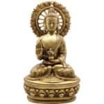 Handcrafted Large Brass Buddha for Home Decor/ Office/ Gifting