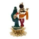 Fiber Radha Krishna Idol in Gold & Multicolor for Car/ Gifting/ Home - Image 4