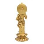 Handcrafted Brass Radha Idol for Home/ Temple/ Gifting - Image 3
