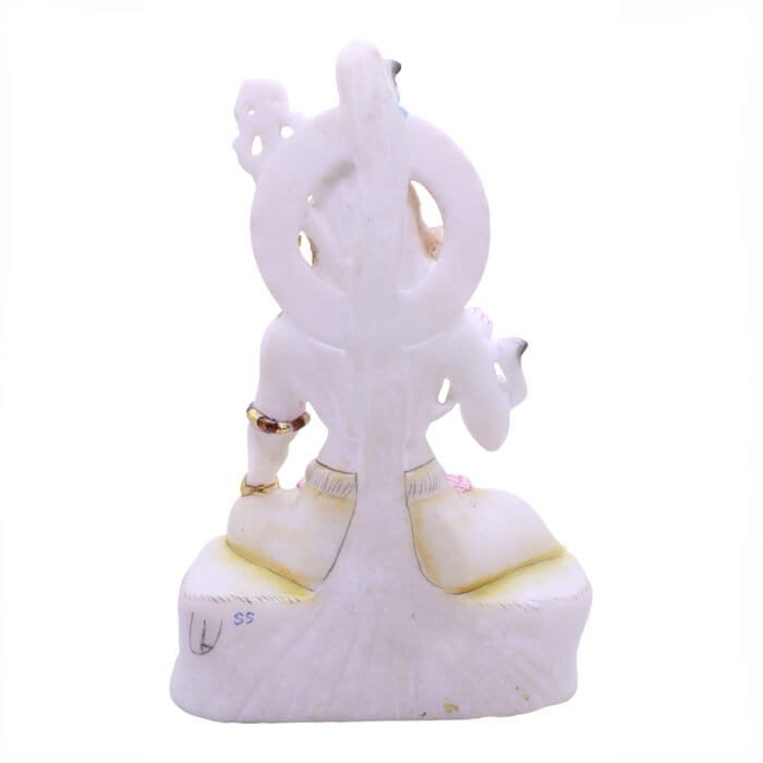 Handcrafted Pure Marble Shiva Statue for Temple/ Home/ Gifting - Image 5