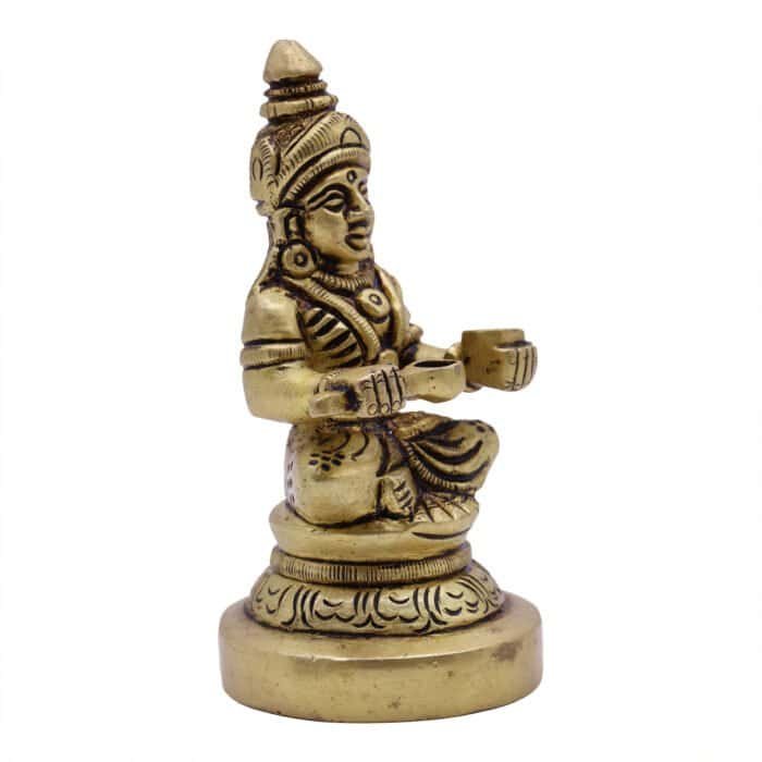 Brass Annapurna Idol for Temple/ Office/ Home - Image 4