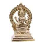 Handcrafted Panch Dhaatu Saraswati Idol for Home/ Temple/ Gifting