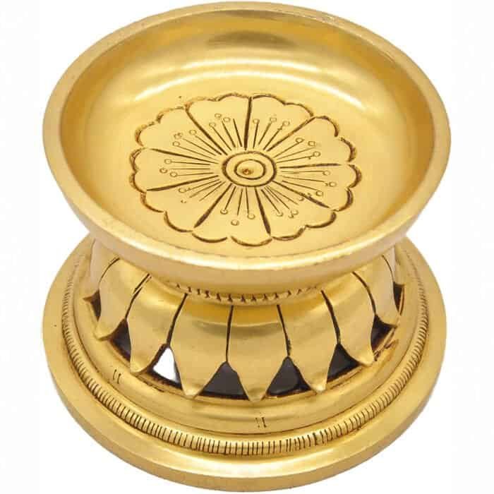 Swayambhu Brass Peacock Dhoop Daan 7 in - Image 3