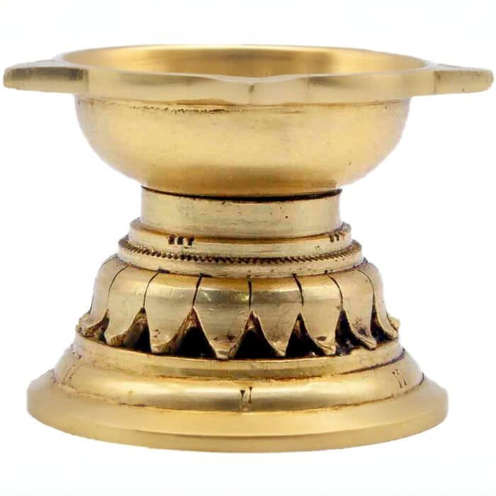 Brass Star Diya 3 in - Image 2