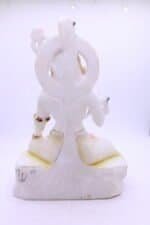 Handcrafted Maa Lakshmi Marble Statue for Home/ Temple/ Gifting - Image 5