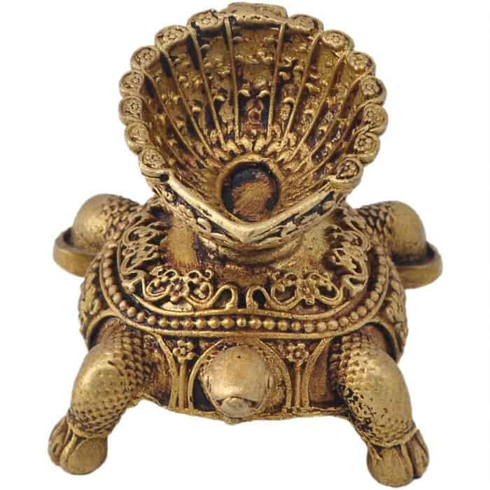 Brass Kachua/Tortoise Diya 6 cm - Image 3