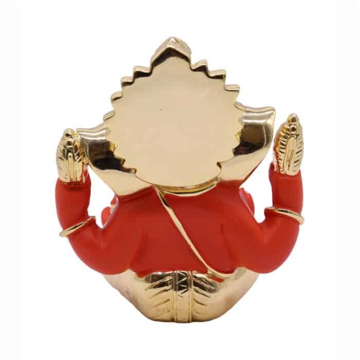 Lord Ganesha/Ganpati Idol for Temple/ Office/ Home/ Gifting (2 color options) - Image 9
