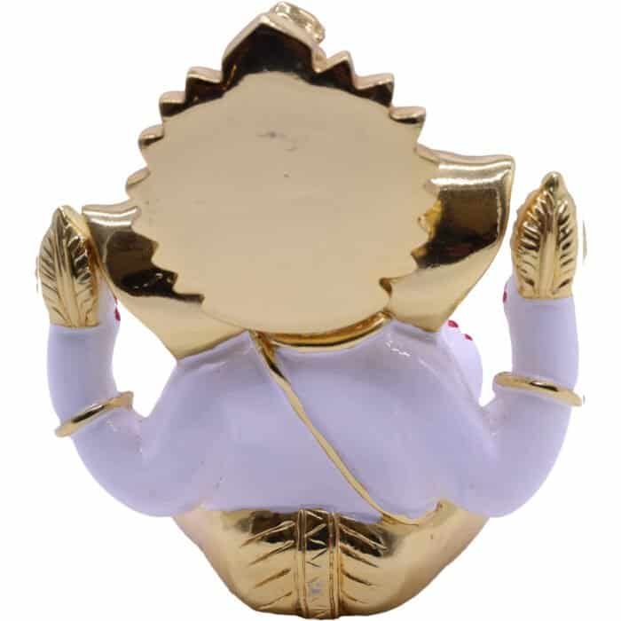 Lord Ganesha/Ganpati Idol for Temple/ Office/ Home/ Gifting (2 color options) - Image 5
