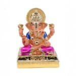 Gold Plated Ganesha/Ganpati for Temple/Home/Gifting