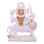 Handcrafted Marble Idol of Goddess Durga for Home/ Temple/ Gifting - Image 5