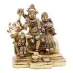 Handcrafted Brass Shiv Parivaar for Temple/ Home/ Office/ Gifting