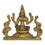 Handcrafted Brass Lakshmi Idol for Office/ Home/ Gifting - Image 2