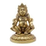 Handcrafted Brass Kuber Idol for Home/ Office/ Gifting
