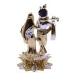 Fiber Radha Krishna Idol in Gold for Car/ Gifting/ Home - Image 4