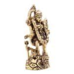 Handcrafted Brass Idol of Goddess Kali for Temple/ Home/ Gifting - Image 4
