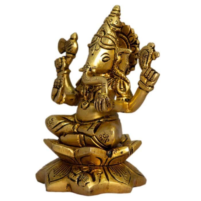 BR LOTUS SITING GANESHA - Image 2