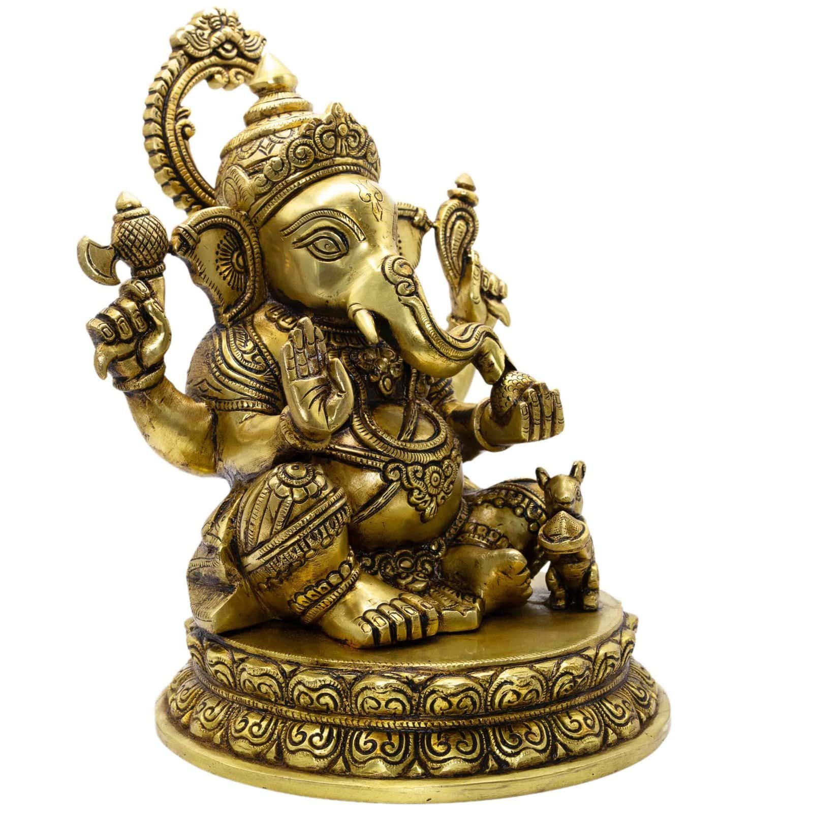 1049468 BR ROUND LOTUS GANESH - Image 1