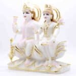 MB 003 SITTING VISHNU LAXMI - Image 2