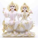 MB 003 SITTING VISHNU LAXMI - Image 4