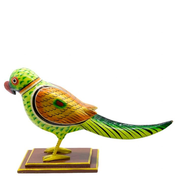 WOODEN SP PARROT 12 CMS - Image 2