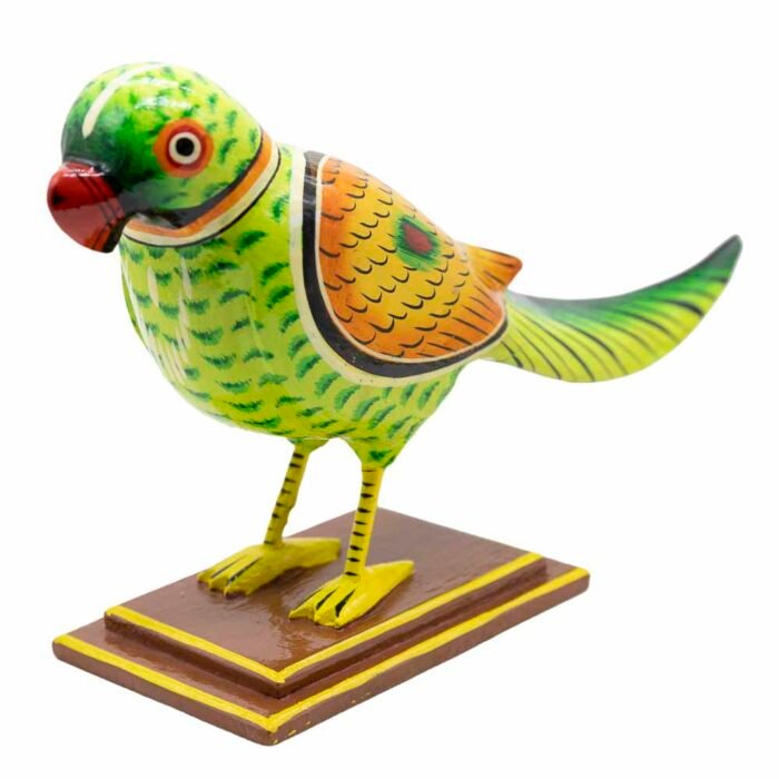 WOODEN SP PARROT 12 CMS - Image 3