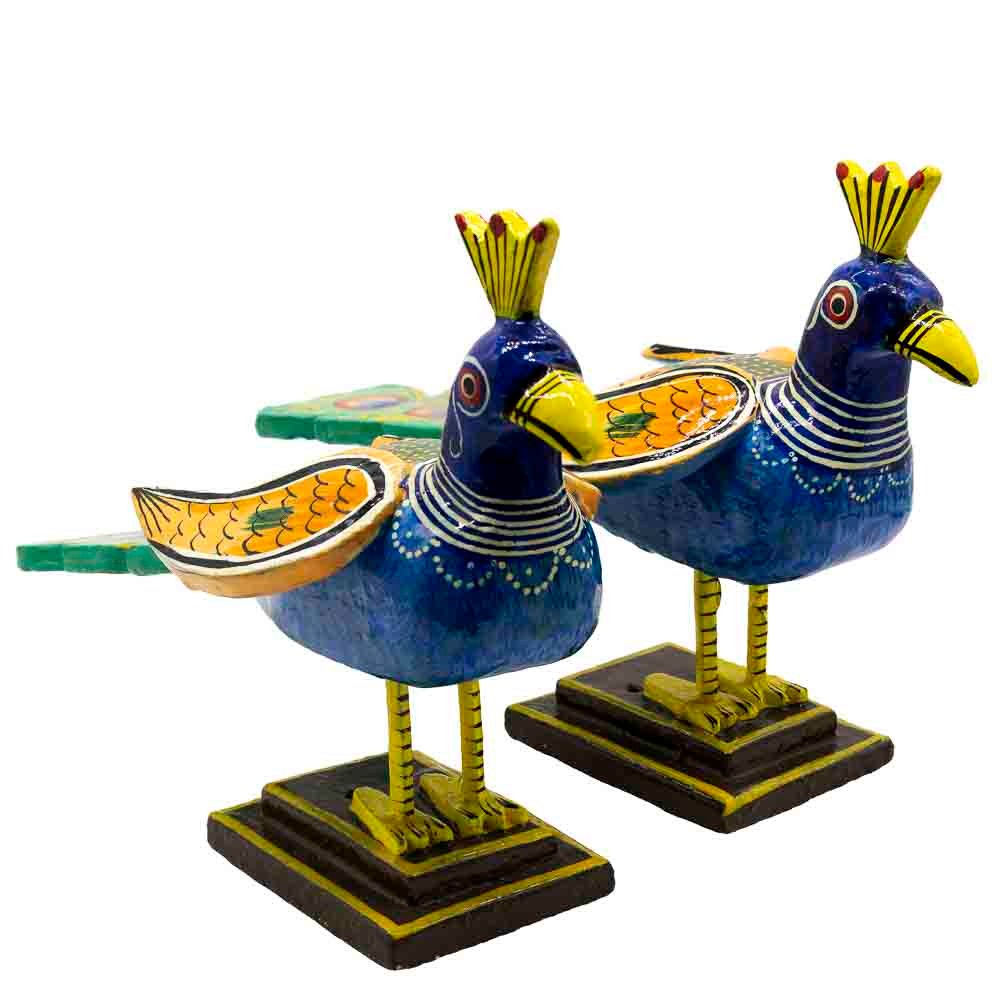 1051034 WD PEACOCK PAIR - Image 1