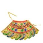 FANCY EMB722 LEHANGA PATKA SET D74 - Image 3