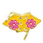 FANCY JARI FLOWER LEHANGA PATKA SET D94 - Image 2