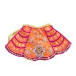 FANCY JARI FLOWER LEHANGA PATKA SET D96 - Image 2