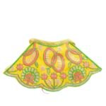 FANCY JARI FLOWER LEHANGA PATKA SET D96 - Image 3