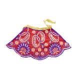 FANCY JARI FLOWER LEHANGA PATKA SET D96 - Image 5
