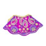 FANCY JARI FLOWER LEHANGA PATKA SET D96 - Image 6