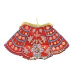 FANCY JARI FLOWER LEHANGA PATKA SET D96 - Image 7