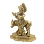 BR COW KRISHNA PLAYING FLUTE - Image 2