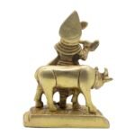 BR COW KRISHNA PLAYING FLUTE - Image 4