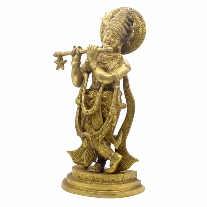 BR KRISHNA PLAYING FLUTE - Image 2