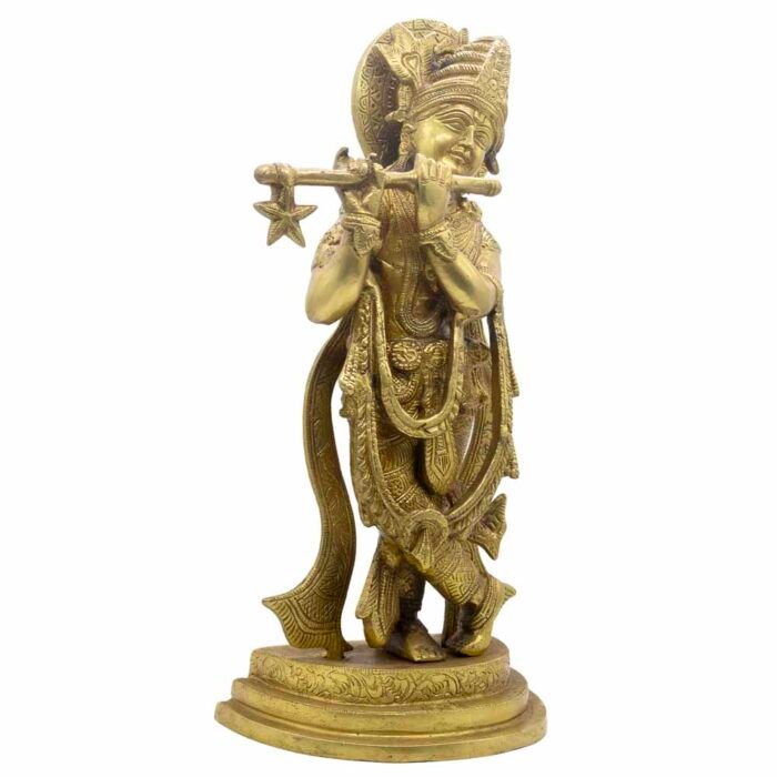 BR KRISHNA PLAYING FLUTE - Image 3
