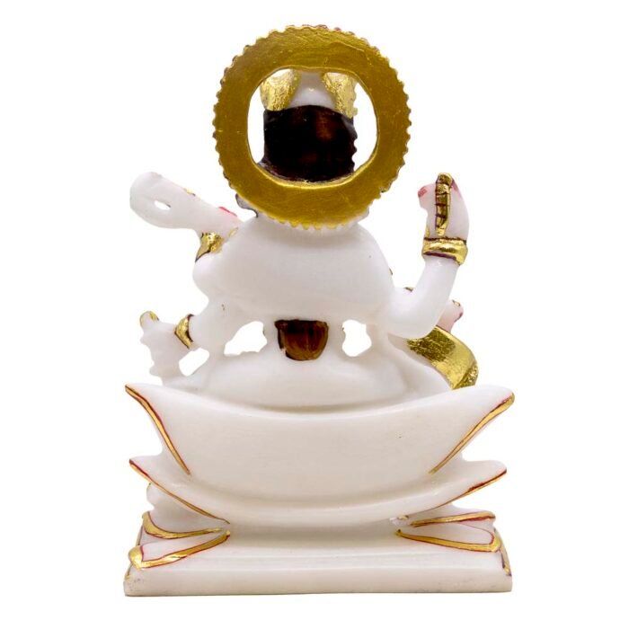 White statue of a deity