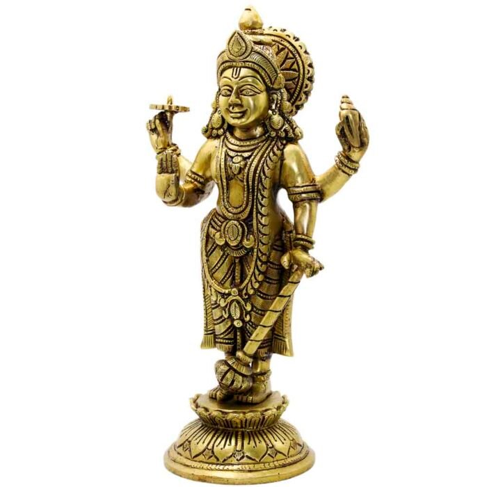 BR LOTUS STANDING VISHNU - Image 2