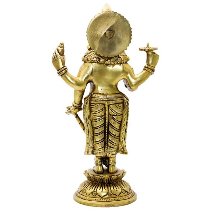 BR LOTUS STANDING VISHNU - Image 4