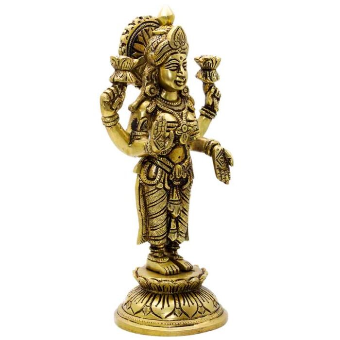 BR LOTUS STANDING LAXMI - Image 3
