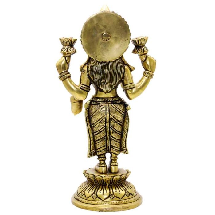 BR LOTUS STANDING LAXMI - Image 4